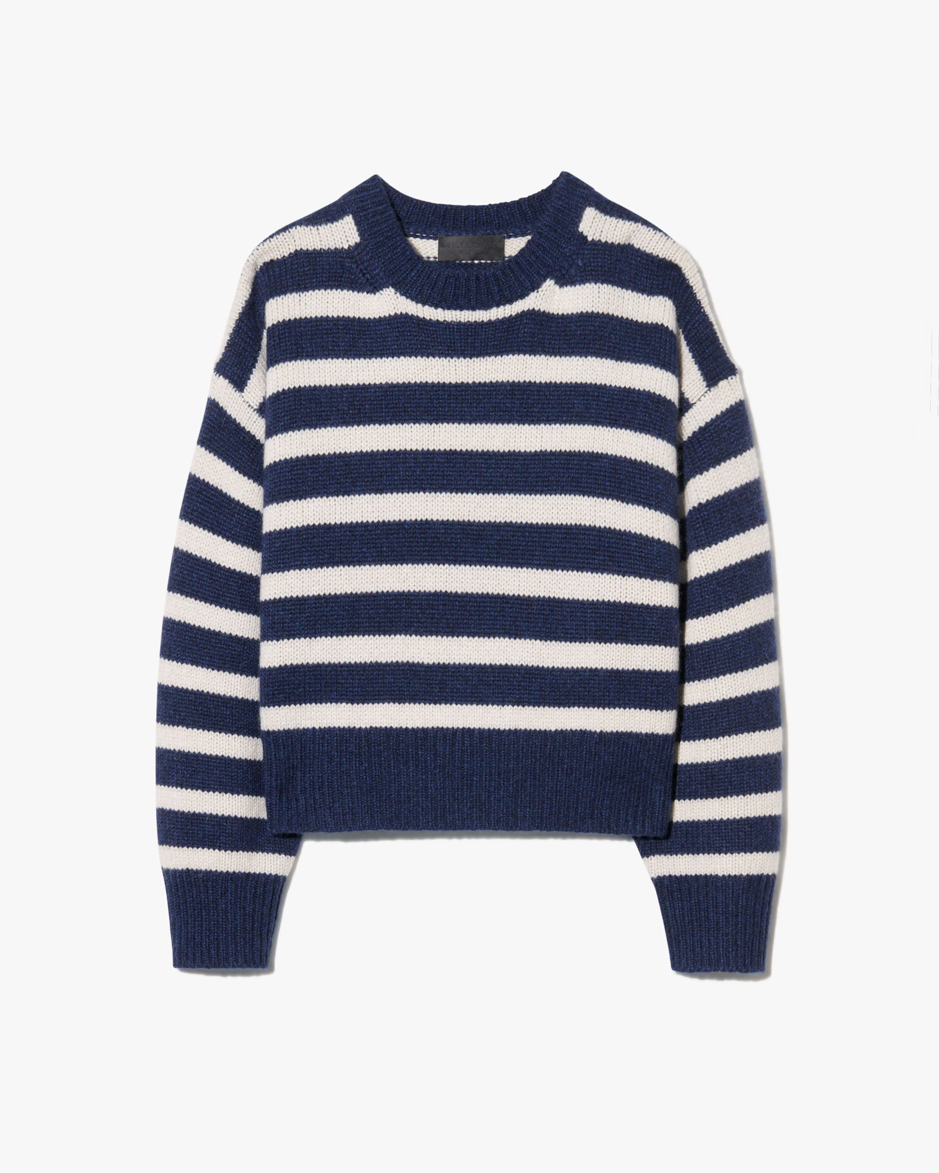 ANISA STRIPE CASHMERE SWEATER