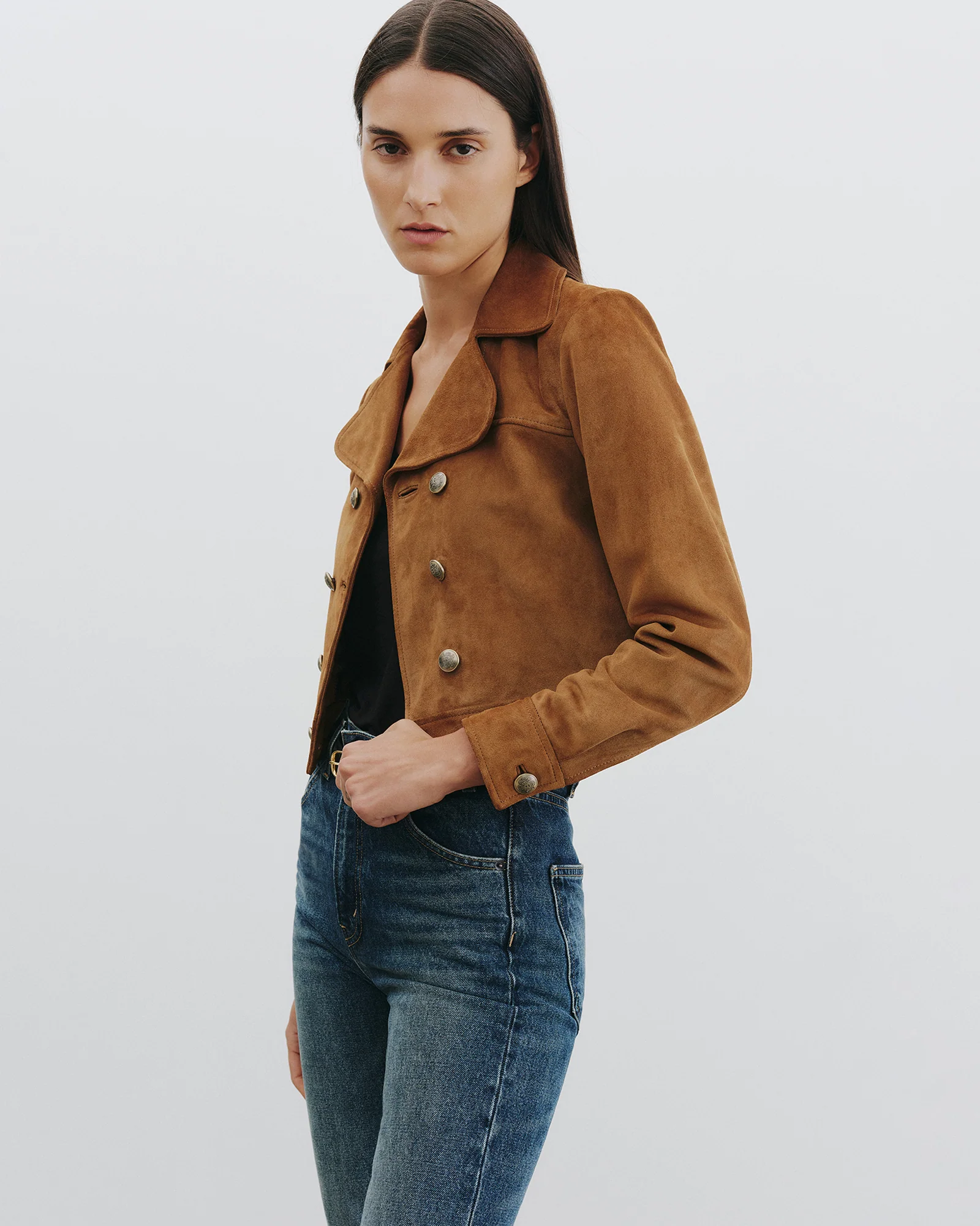 CASSIDY SUEDE JACKET - Image 4
