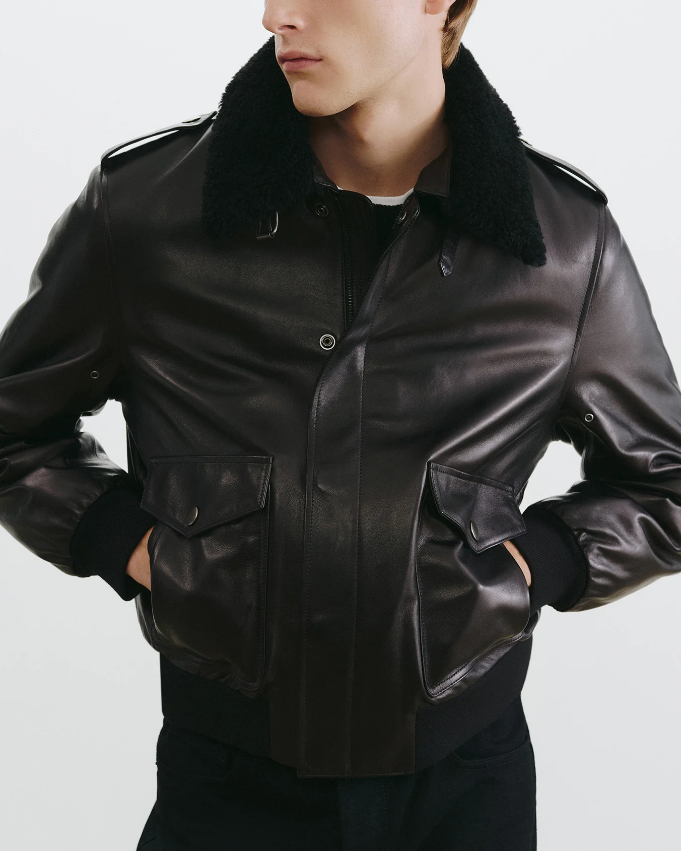 DAYMON LEATHER JACKET - Image 3