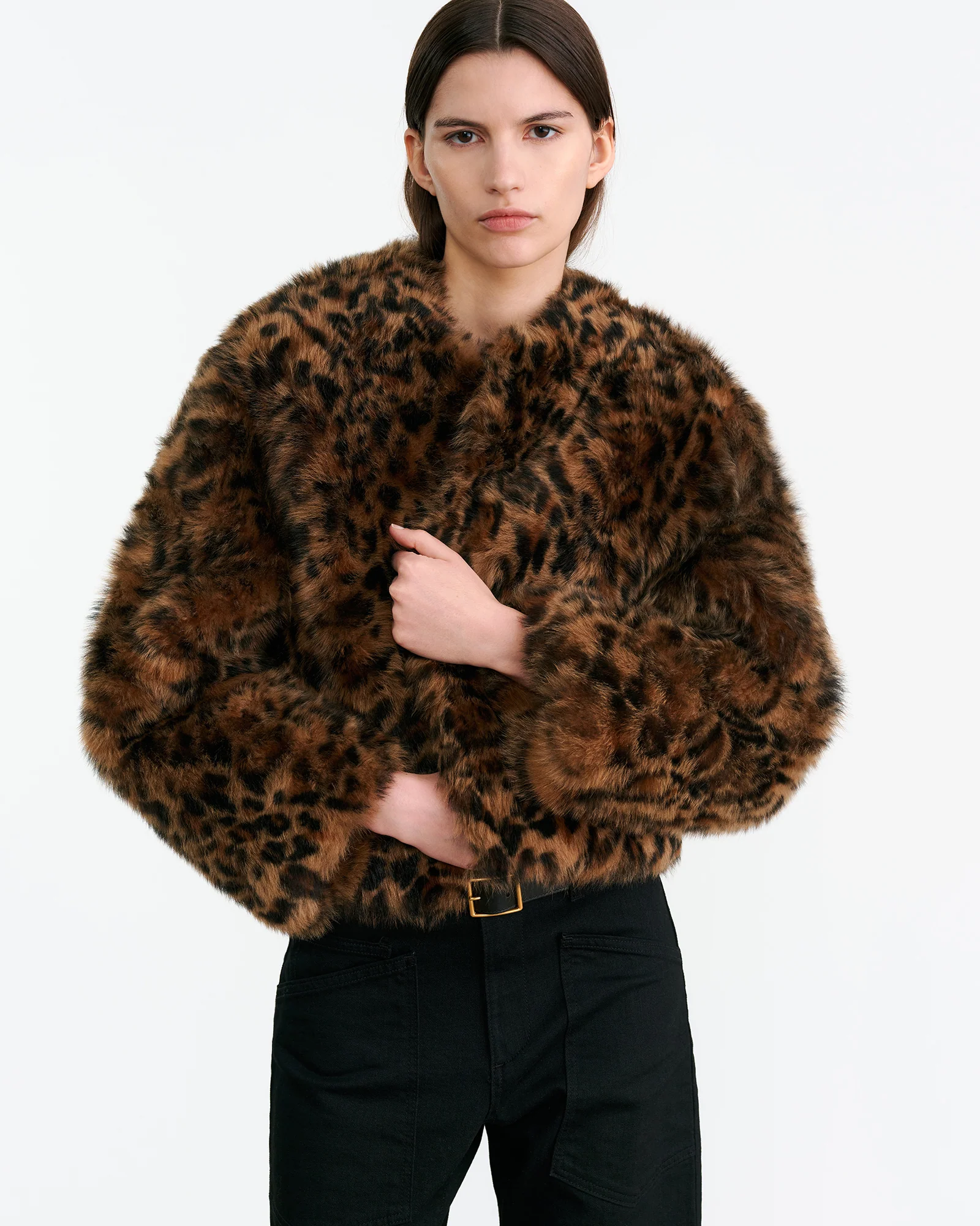 ELAN SHEARLING JACKET - Image 4