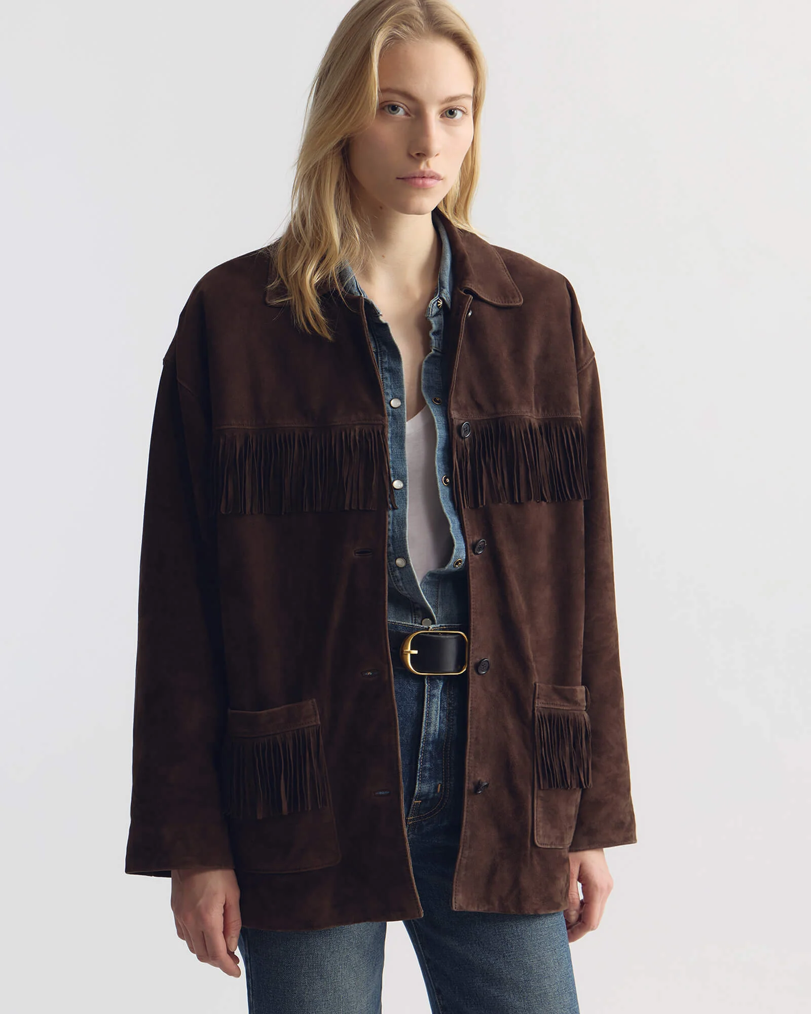 FOUDRE FRINGE SUEDE JACKET - Image 4