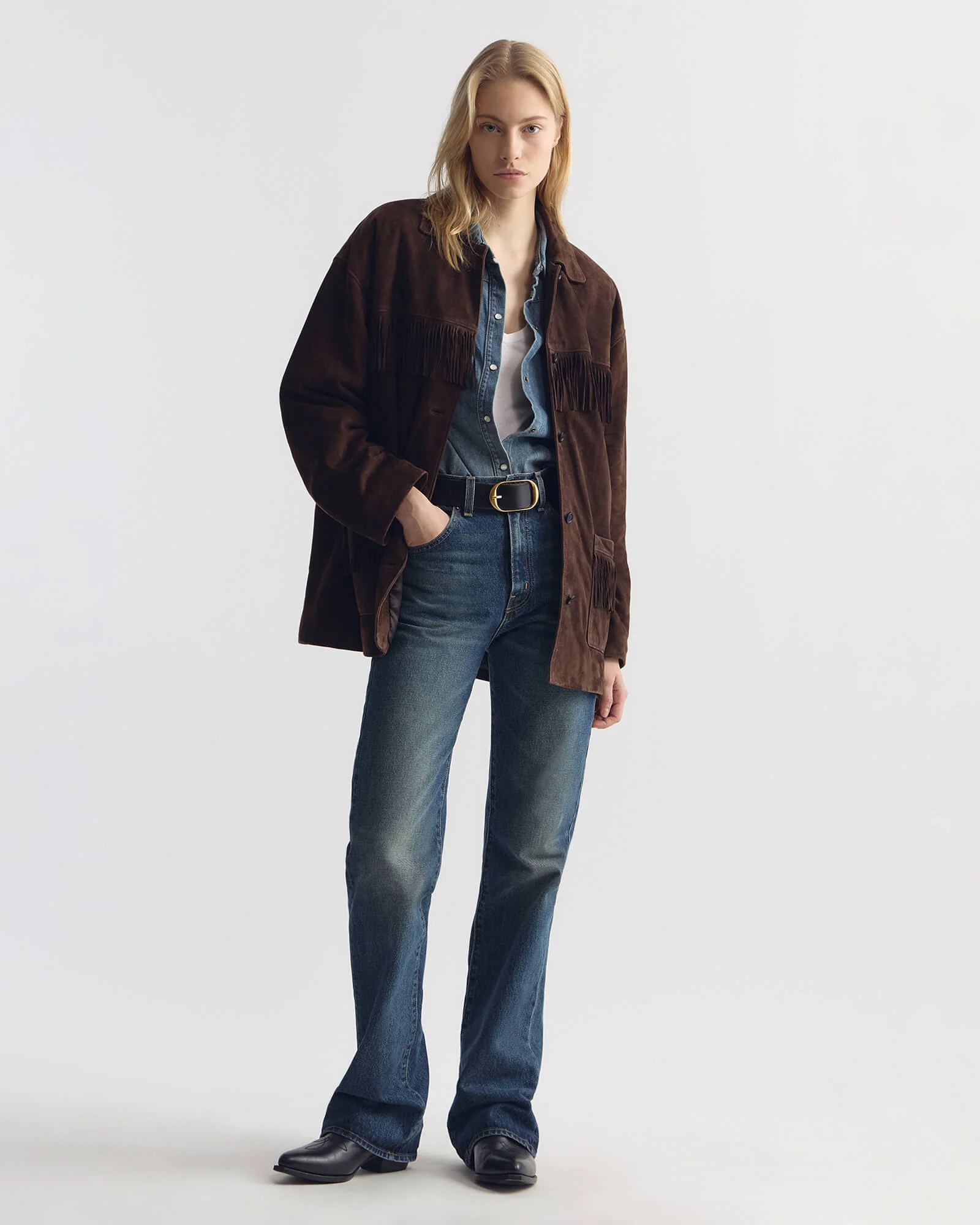 FOUDRE FRINGE SUEDE JACKET - Image 6