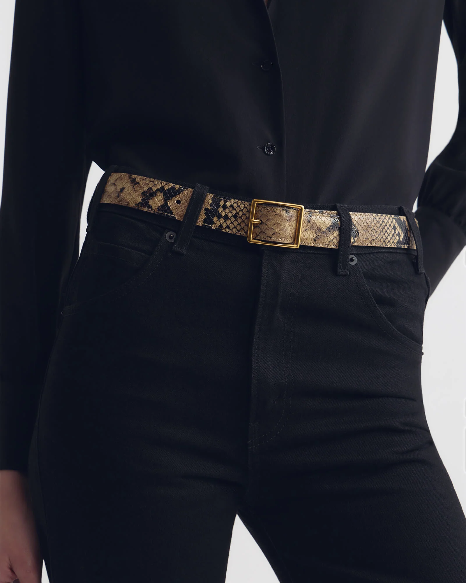 GABRIELE LEATHER BELT - Image 2