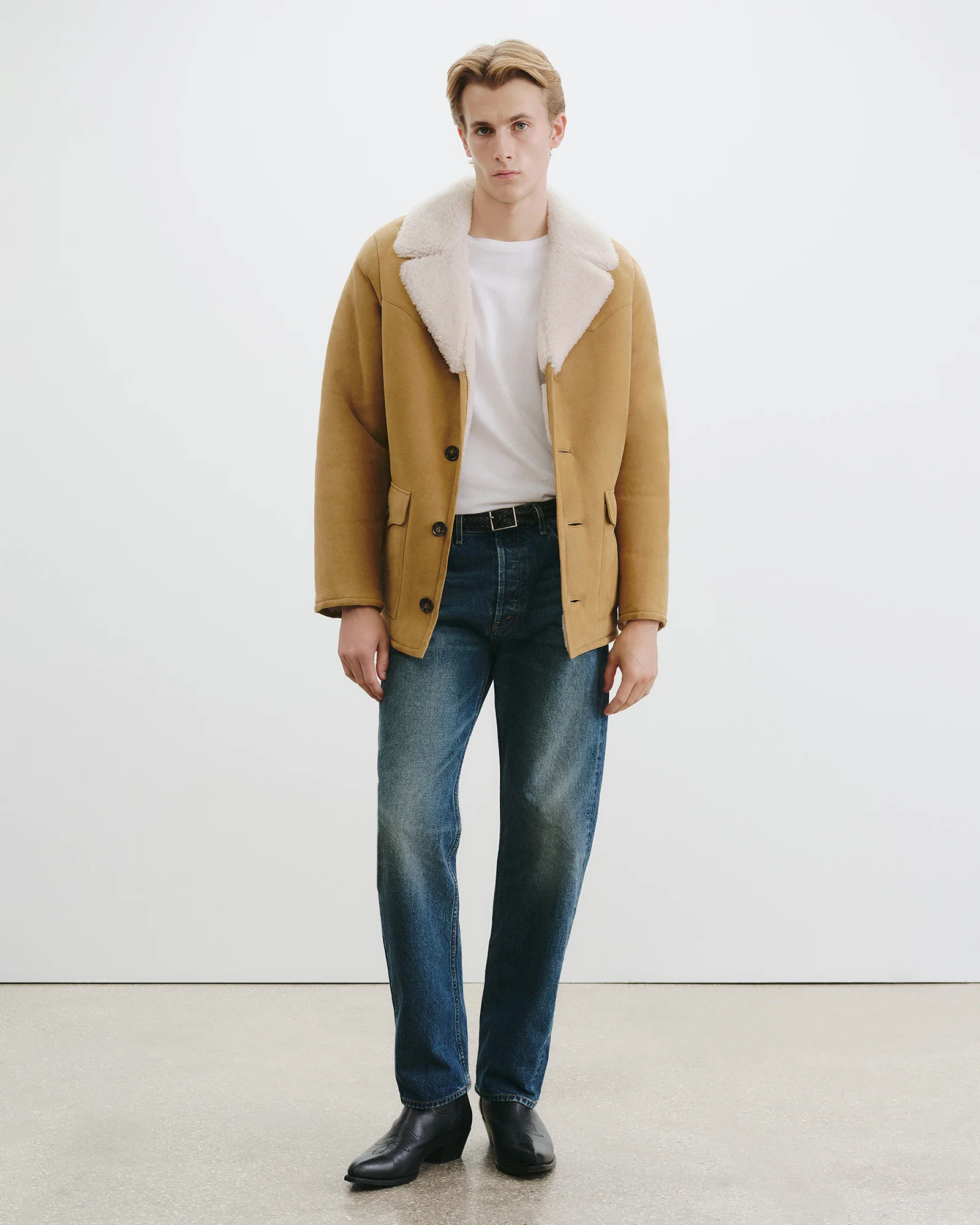 GOSHEN SHEARLING COAT - Image 5