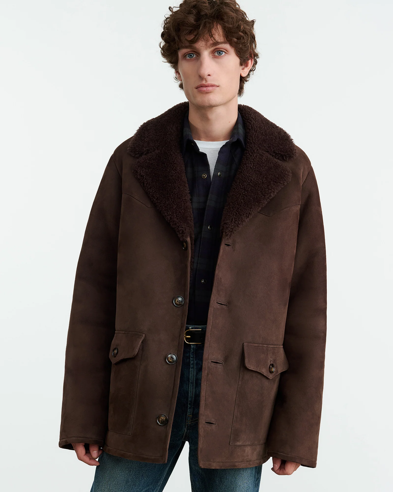 GOSHEN SHEARLING COAT - Image 7