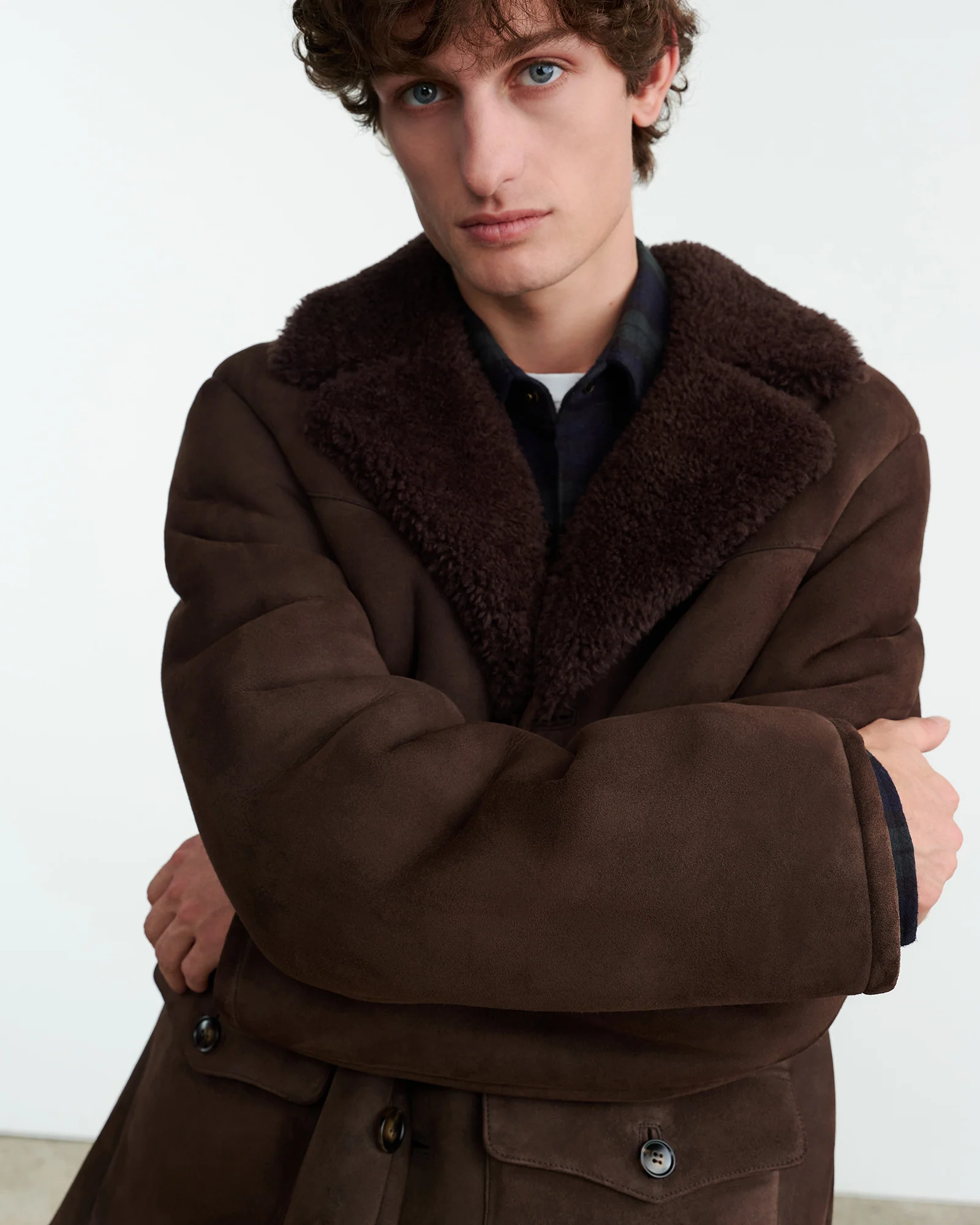 GOSHEN SHEARLING COAT - Image 8