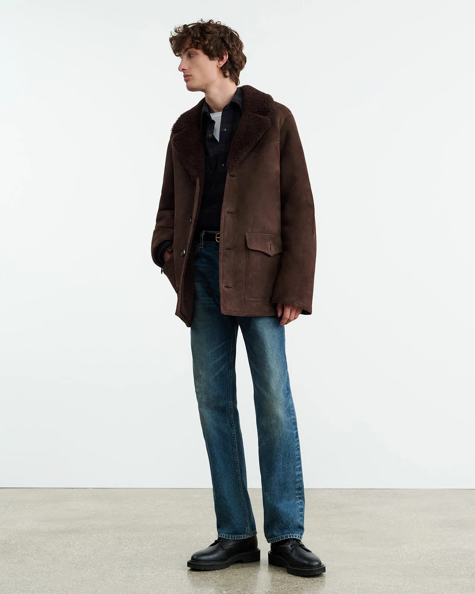 GOSHEN SHEARLING COAT - Image 9