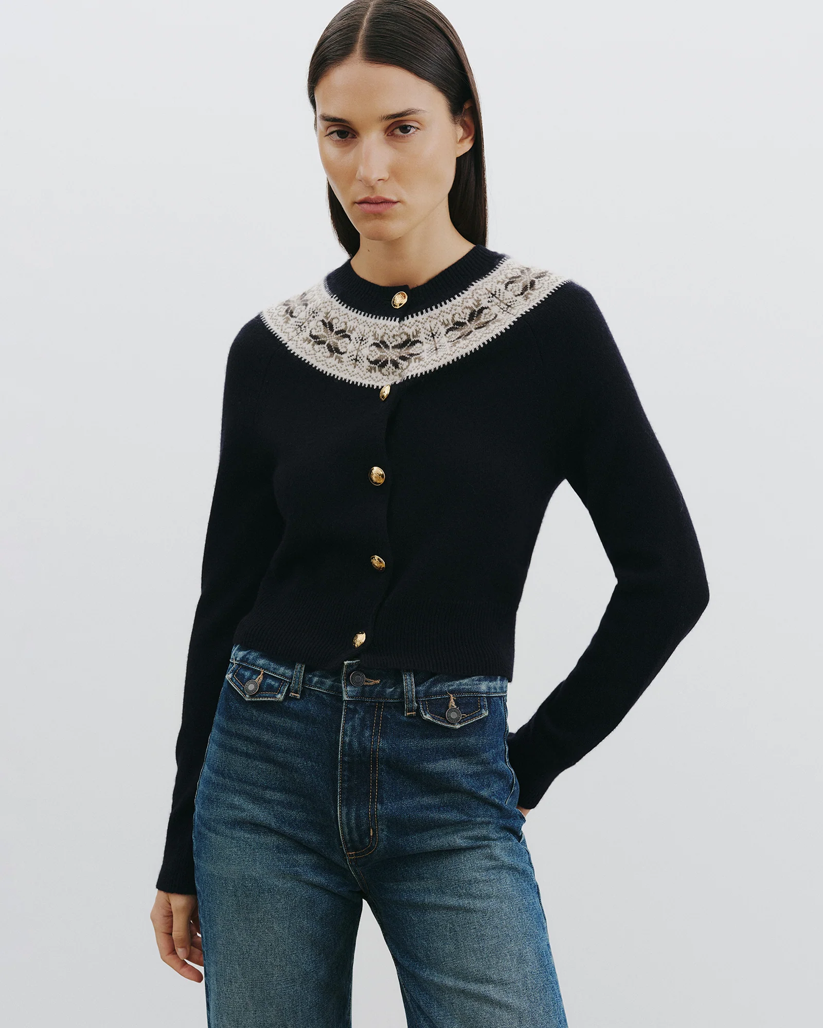 JOSEFA CASHMERE CARDIGAN - Image 2