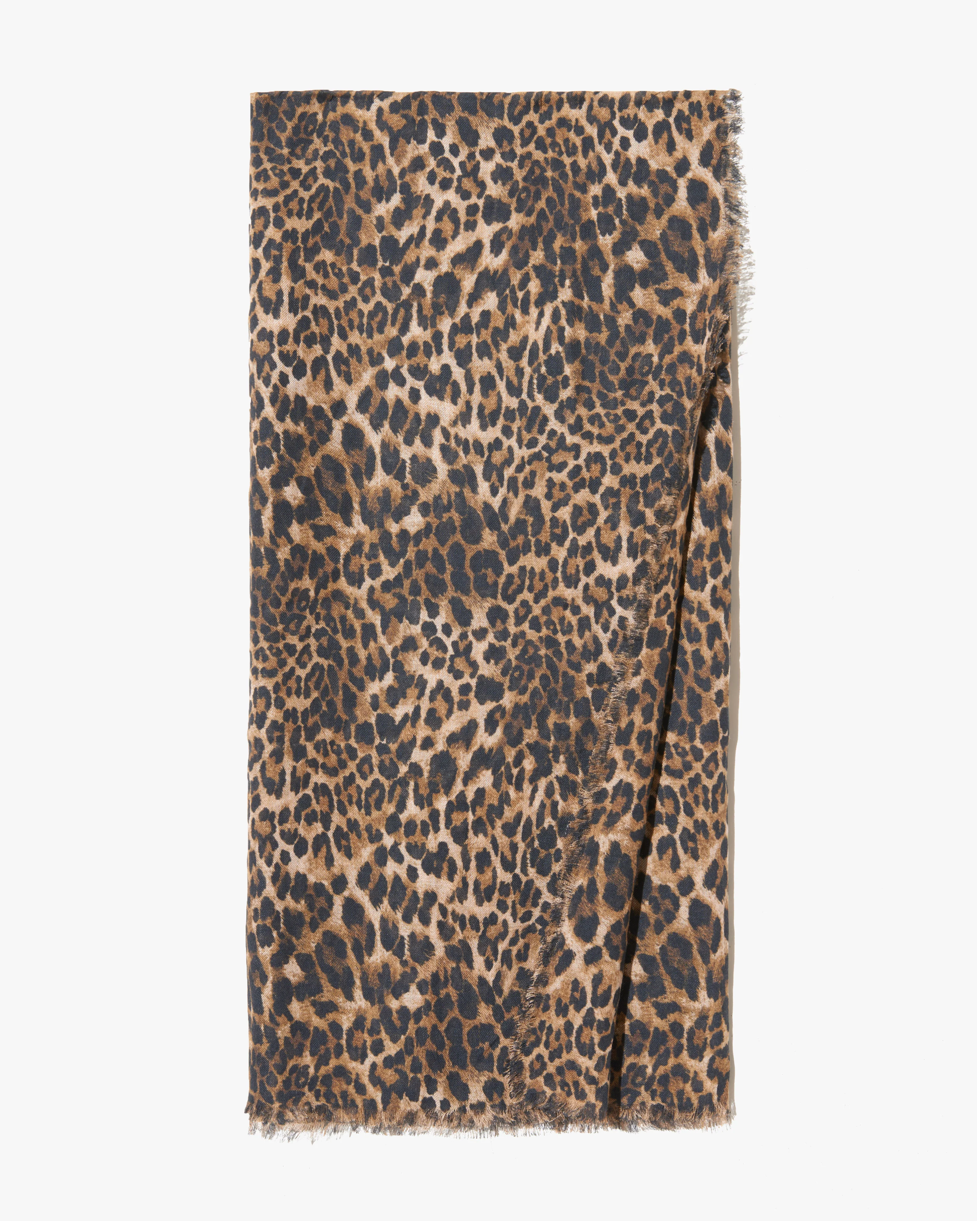 LEOPARD SCARF
