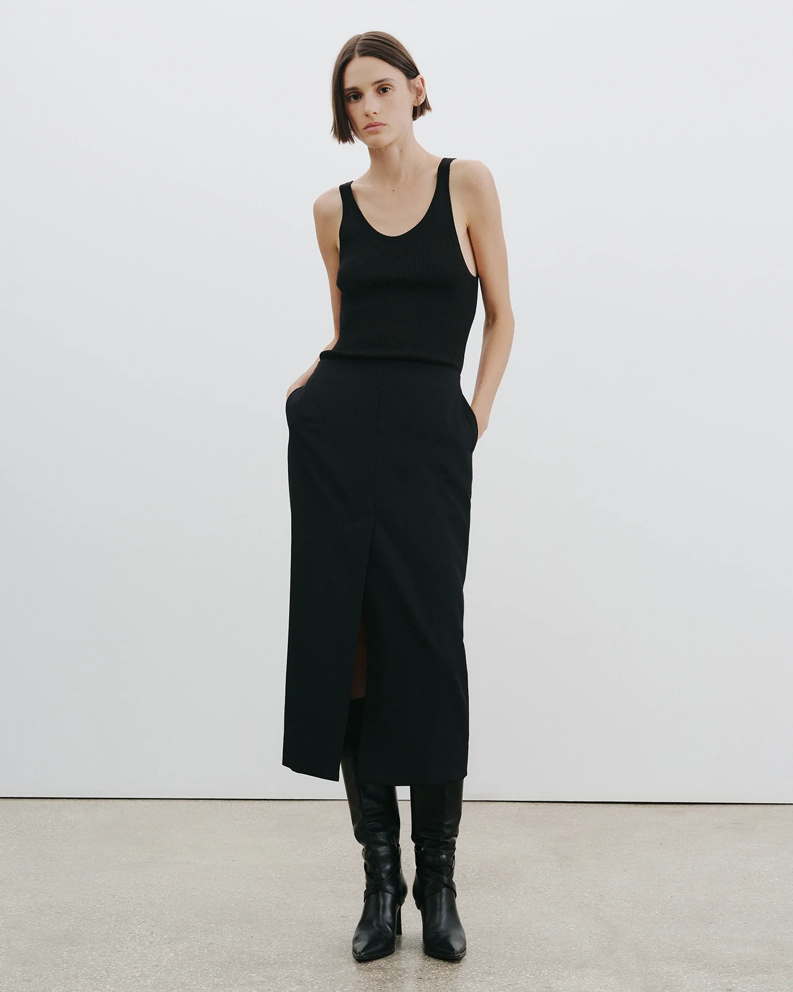 MARIHA WOOL SKIRT - Image 2