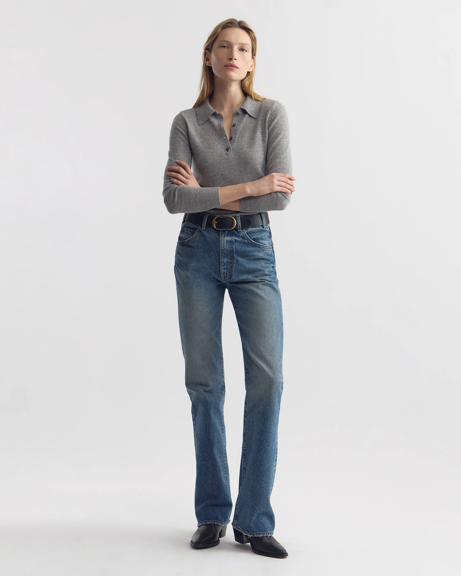 PRESCOTT SWEATER CASHMERE POLO - Image 6