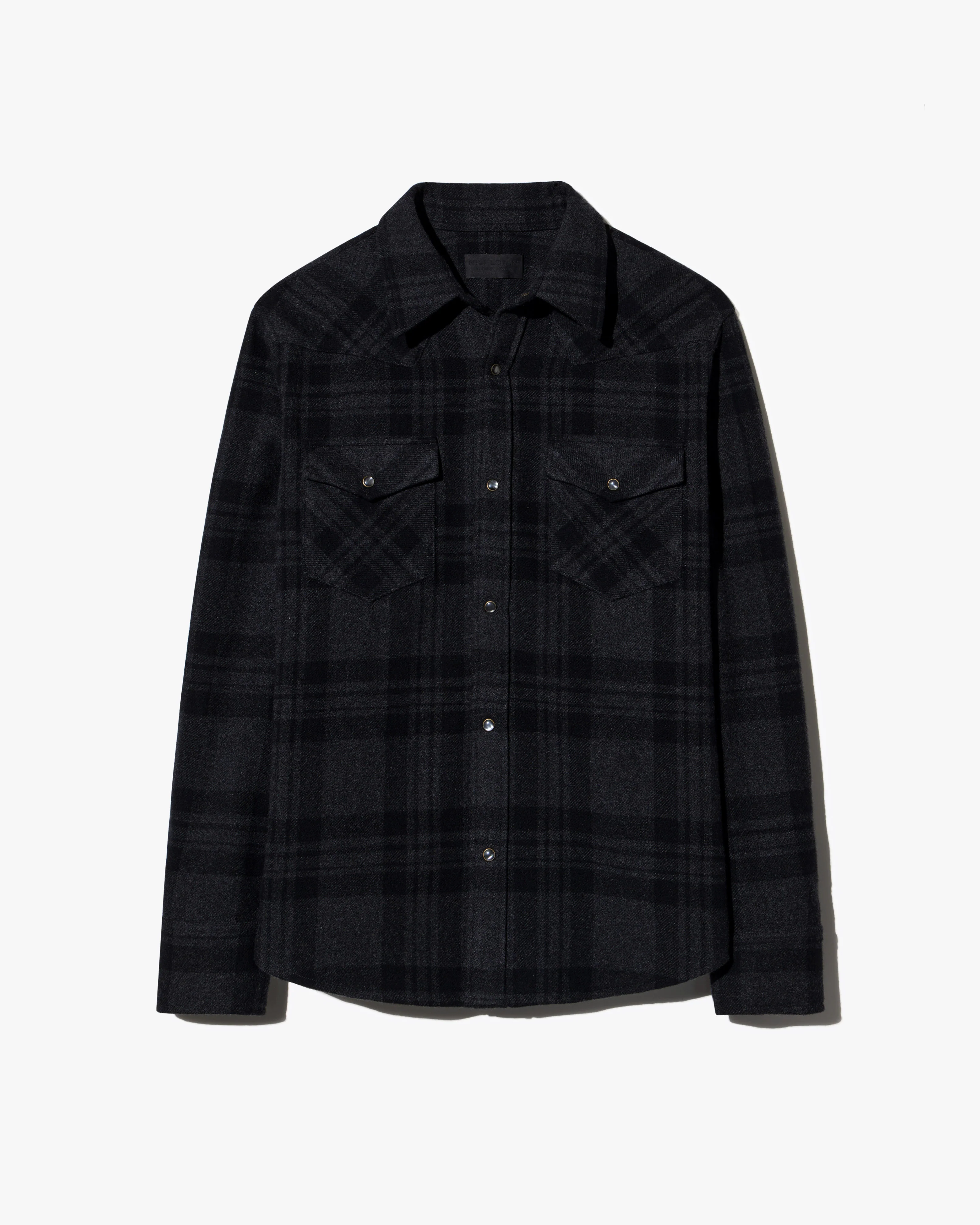 TRAVIS CASHMERE BUTTON UP