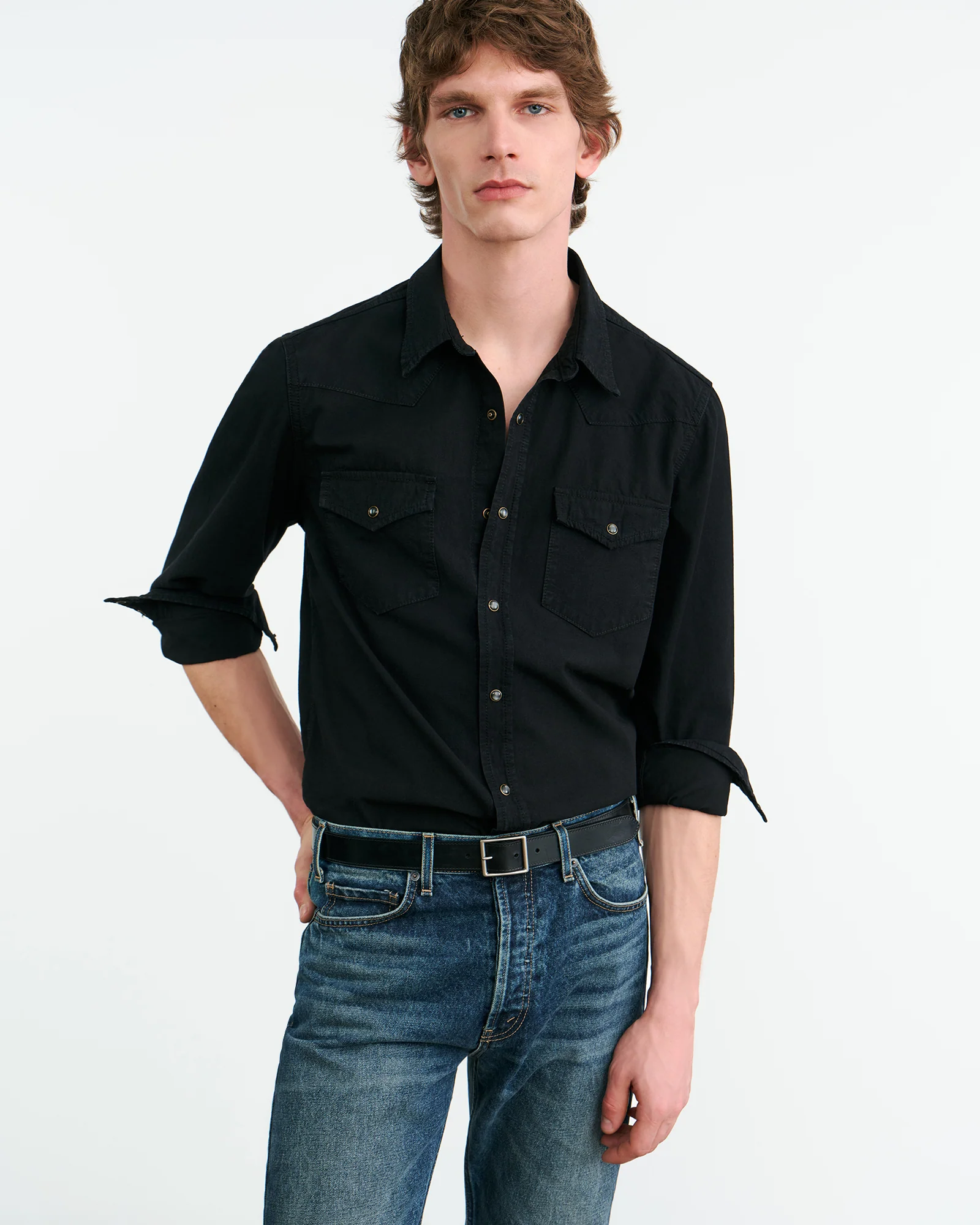 TRAVIS DENIM SHIRT - Image 2